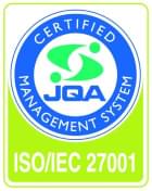 ISO/IEC 27001 認証マーク（JQA）