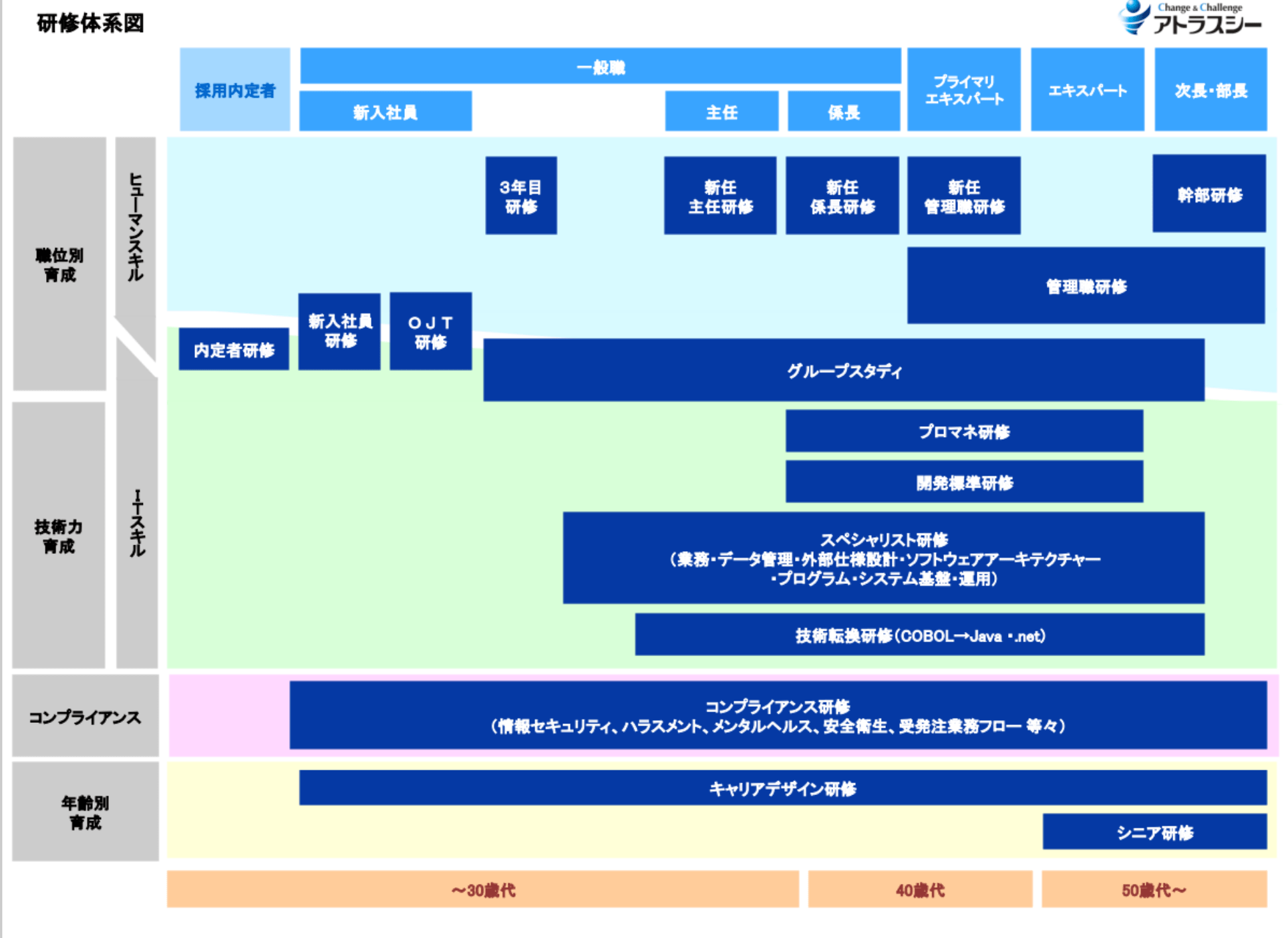 研修体系図